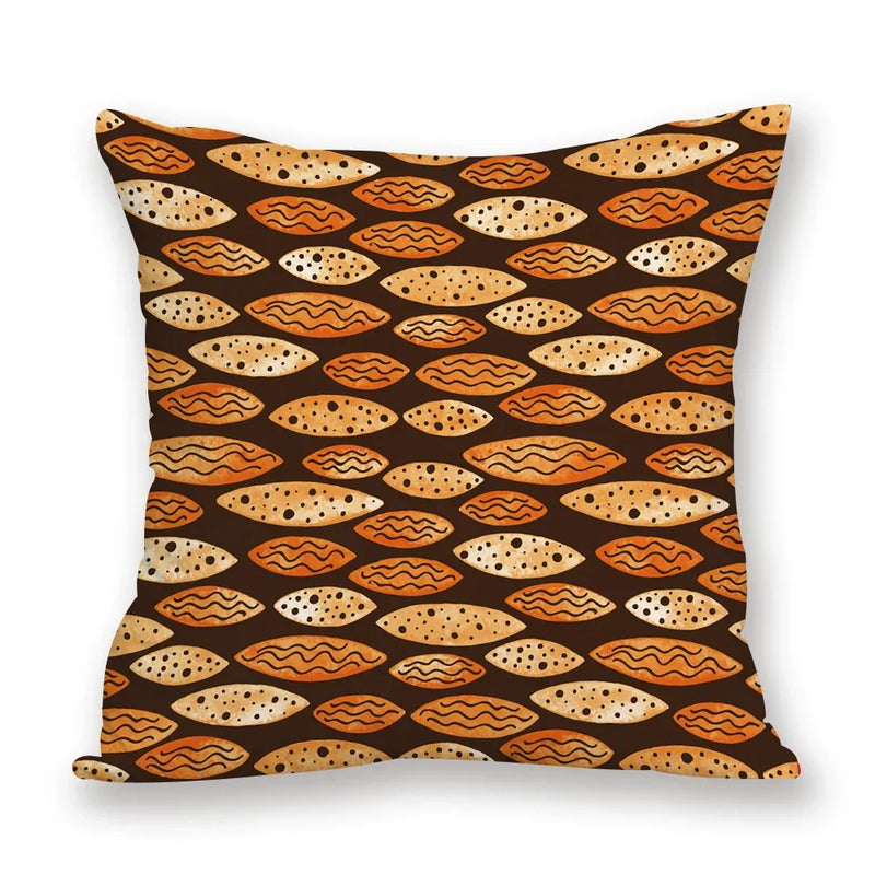Axyaa Cartoon Animal Food Cushion Cover 45X45CM