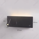 Axyaa LED Wall Lamp with Adjustable Angle and USB Charging Port