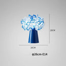 Axyaa Flower Nordic LED Desk Lamp for Home Decor