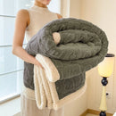 Axyaa Winter Sherpa Blanket - Cozy Warmth for Couch, Sofa, Bed