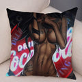 Axyaa Dark Gothic Tattoo Cushion Cover 45x45 cm