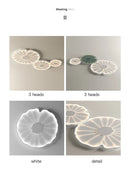 Axyaa Leaf Design Smart Ceiling Chandelier Light for Living Room, Bedroom, Kitchen