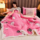 Axyaa Soft Lamb's Wool Winter Blanket for Cozy Comfort and Warmth