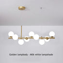 Axyaa LED Ceiling Chandelier: Modern Kitchen Island Pendant Lamp for Home Decor