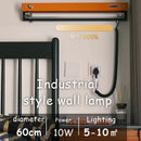 Axyaa Cordless LED Chinese-Style Art Lamp for Sofa & Retro Wall Lamp for Bedroom