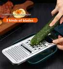 Axyaa Stainless Steel Vegetable Grater Slicer Shredder Kitchen Gadget