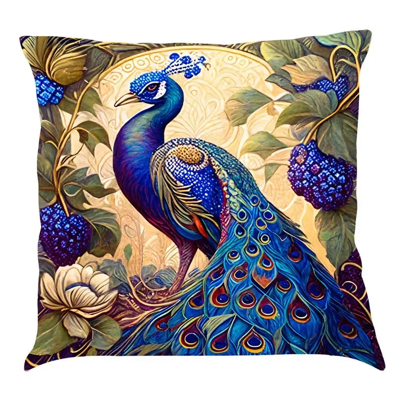 Axyaa Classic Cat Design Linen Pillowcase 45x45cm Home Decoration Sofa Cushion Cover