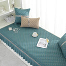 Axyaa Linen Quilted Bay Window Mat - Sofa Cushion & Kang Mat 2025