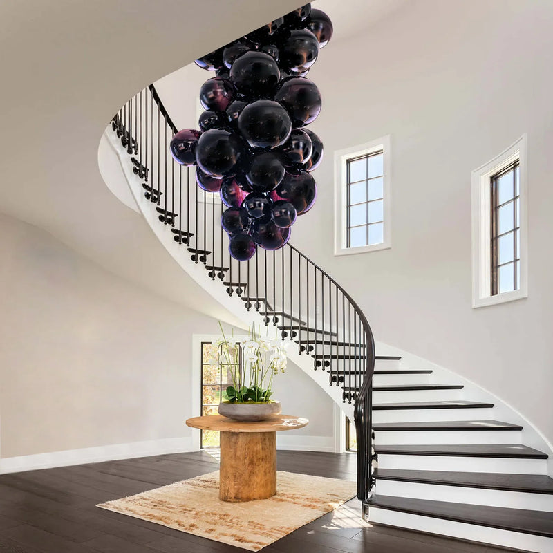 Axya Luxury Grape Chandelier for Living Room Staircase Villa Hotel Hall