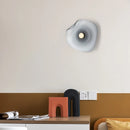 Axyaa Modern Glass Wall Lamp for Study, Bedroom, Living Room - Minimalist Circular Design