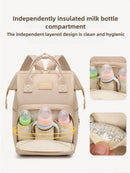 Axyaa Baby Travel Backpack: Waterproof, Multi-Function Stroller Mummy Bag for Diaper Care