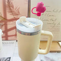 Axyaa Diamond Silicone Sippy Plug Cap for 10mm Straw - Cute Reusable Tumbler Cover