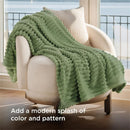 Axyaa Luxury Rabbit Fur Throw Blanket for Cozy Warmth and Comfort