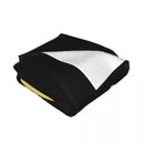 Axyaa Reiki Healing Power Symbol Gold Throw Blanket Thermal Bed Design Retro Blanket