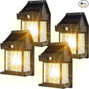 Axyaa Outdoor Solar Tungsten Filament Wall Lamp for Home Garden Lighting