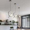 Axyaa Nordic LED Bird Pendant Chandelier for Modern Living Spaces