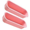 Axyaa Non-Stick Silicone Mini Loaf Pan Set - 2 Pack