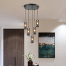 Axyaa Crystal Chandelier | Luxury Living Room & Bedroom Pendant Light
