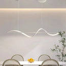 Axyaa Modern Aluminum LED Chandelier for Living Room, Kitchen, Office, Bar