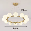 Axyaa LED Ceiling Lamp Chandelier Modern Interior Lighting Pendant Lights Home Decor