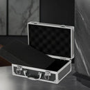 Axyaa Aluminum Instrument Case, Impact Resistant, Portable with Sponge, Safety Equipment.