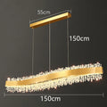 Axyaa Modern Home Decor LED Pendant Light Chandeliers for Living Room Dining Room