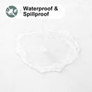 Axyaa Waterproof Vinyl Tablecloth: Heavy Duty Kitchen Dinner Table Cover