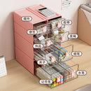 Axyaa Desk Organizer Drawer Cabinet Clear Small Storage Box