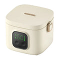 Axyaa Portable Electric Lunch Box - LCD Display, Small Capacity, Rechargeable