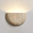 Axyaa Medieval Style Yellow Stone Wall Lamp for Bedroom Decor