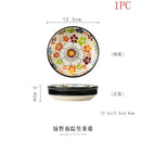 Axyaa Retro Double Ear Ceramic Bowls Set for Household Tableware