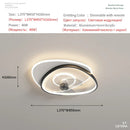 Modern LED Ceiling Lamp with Remote Control by Axyaa for Children's Bedroom, Living Room