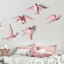 Axyaa Seagull Laser Cube Engraver Wall Decor for Living Room and TV Background