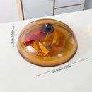 Axyaa Transparent Insulated Food Cover - Anti-Splatter & Insect Proof - Kitchen Accessories