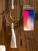 Axyaa Golden Star Moon Ramadan Hanging Ornaments Eid Mubarak Decor