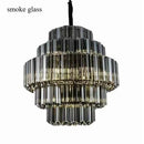 Axyaa Gold Crystal LED Chandeliers for Living Room Luxury Lighting Fixture