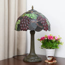 Stained Glass Desk Light Axyaa Brand – Retro Country Style Bedside Table Lamp