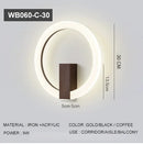 Axyaa Ring Wall Lamp LED Sconce Home Decoration for Bedroom Living Room