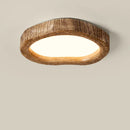 Axyaa Retro Wood Ceiling Light for Bedroom, Living Room, and Study