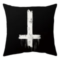 Axyaa Halloween Ghost Skull Pumpkin Decorative Pillow Cover 45X45CM