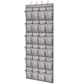 Axyaa 24 Pocket Shoe Organizer Closet Rack Space-Saving Storage Solution