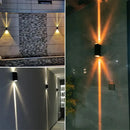 Axyaa Outdoor LED Wall Light for Garden, Porch, Waterproof IP65 Sconce, Long Strip