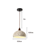 Axyaa Retro Chandelier LED Pendant Light for Dining Table and Bar Counter
