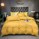 Axyaa Embroidered Duvet Cover Set | Soft & Skin-Friendly Bedding for Queen & King Beds