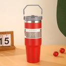 Axyaa Large Capacity Stainless Steel Insulated Bottle with Handle