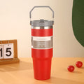 Axyaa Large Capacity Stainless Steel Insulated Bottle with Handle