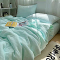 Axyaa Summer Double-Layer Yarn Xia Liang Quilt Set - 4-Piece