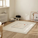 Axyaa Rainbow Fluffy Soft Carpet for Living Room Bedroom Decor