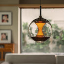 Axyaa Glass Ball Dimmable Pendant Chandelier for Bedroom and Children's Room