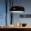 Axyaa Black Nordic Suspension Light: Modern Minimalist Dining Room LED Lighting